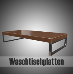 Keramik-Waschbecken und Badarmaturen