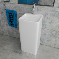 Standwaschbecken mit Armaturloch KBE4B