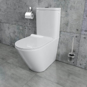 Stand-WC-Kombination randlos KB6093B Unter dem...