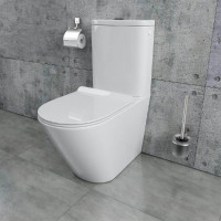 Stand-WC-Kombination randlos KB6093B Unter dem Spülkasten