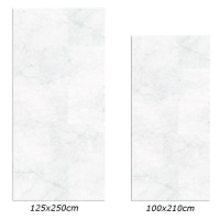 KeraWall Duschrückwand Marmor weiá 125x250cm