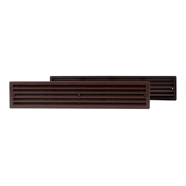 Türlüftungsgitter 430x75mm braun