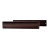 Türlüftungsgitter 430x75mm braun