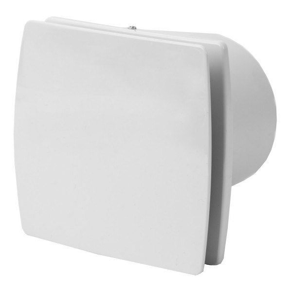 Badlüfter Modern Ø100mm weiss