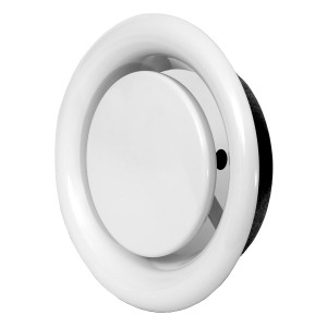 Telleventil Abluft Stahlblech 100mm
