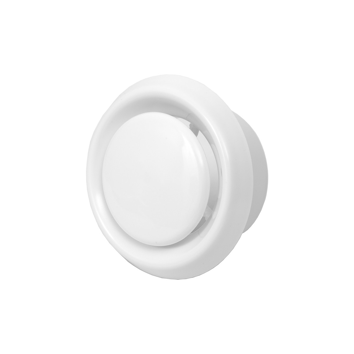 Lüftungsventil Kunststoff Anemostat Deckenventil Tellerventil PVC 100mm 