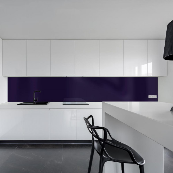 Küchenrückwand aus Aluverbund 3mm  - Nachtblau 5022
