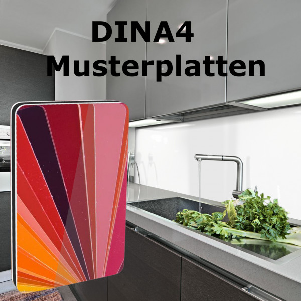 Muster Aluverbund-Küchenrückwände