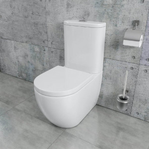 Stand-WC-Kombination Randlos KB6089