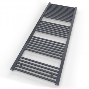 Badheizkörper anthrazit gerade 500x1800mm Mittelanschluss