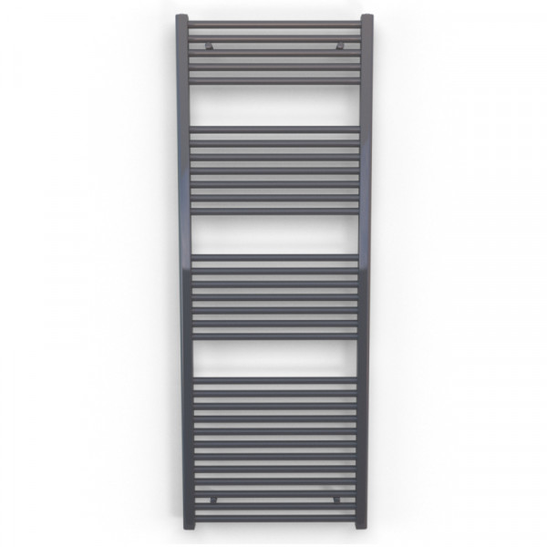 Badheizkörper anthrazit gerade 600x800mm Mittelanschluss
