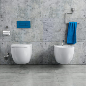 Hänge-WC + Bidet Randlos 48cm KB76-1-M-SET