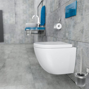 Hänge-WC + Bidet Randlos 48cm KB76-1-M-SET