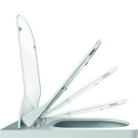 Stand-WC + Stand Bidet Oval FE350-11-SET