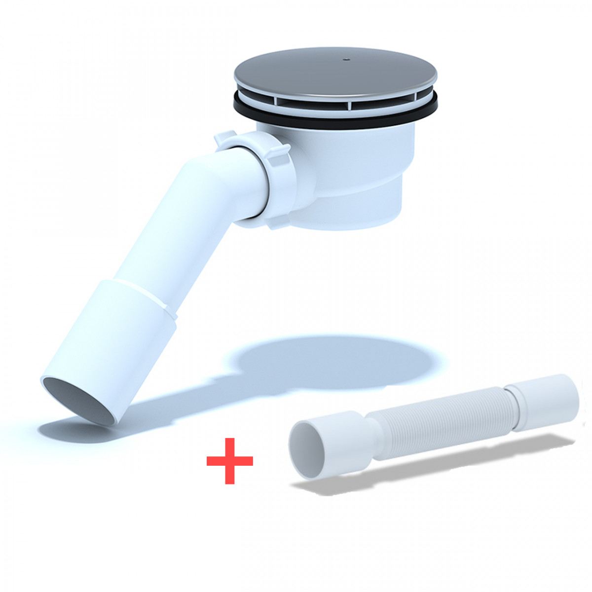 Duschablauf Ø 90mm verchromt E326C, 9,90