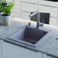 Granit Einbauspüle 425x500mm