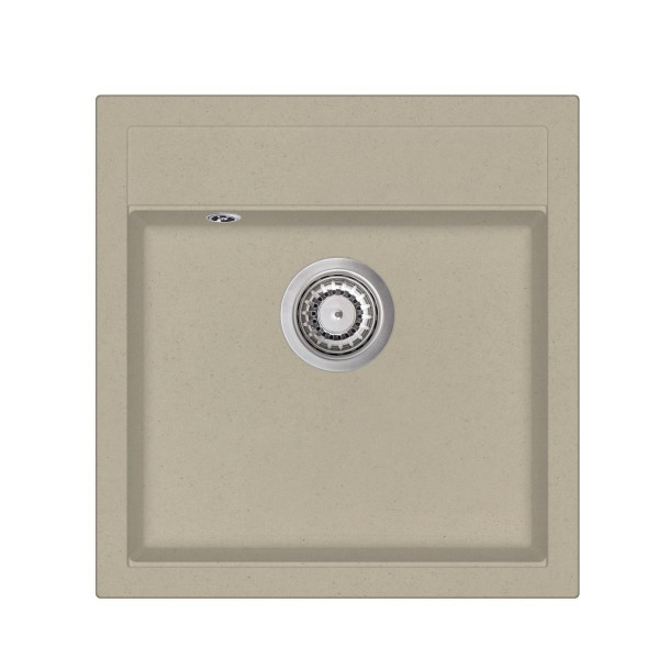 Granit Einbauspüle 51x49cm SQT100 beige 111, 104,90