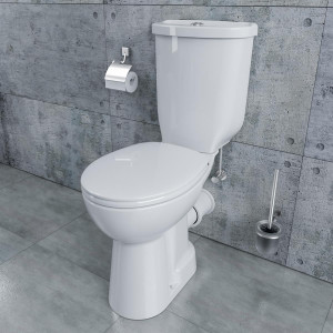 Stand-WC Kombination Erhöht BD315-SET