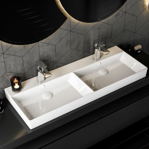 Doppelwaschbecken 120cm 17120-KL