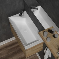 Waschbecken für Unterschrank 65cm 17065-KL