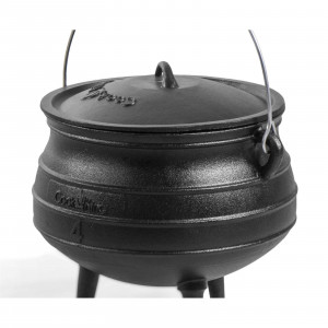 Afrikanischer Gusseisenkessel 9 l