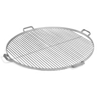 Grillrost mit 4 Griffen aus Edelstahl 70 cm