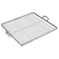 Grillrost aus Edelstahl 58x58 cm für Feuerschale 80 cm und 70x70cm
