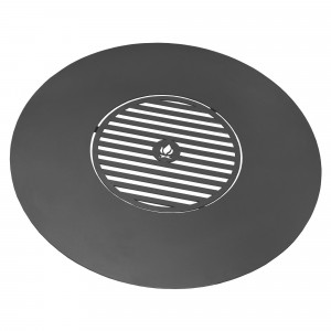Grillplatte für Feuerschale 82 cm mit Grillrost 40 cm