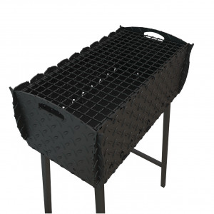 Holzkohlegrill Mangal M113 Riffelblech