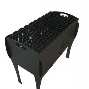 Holzkohlegrill Mangal zerlegbar M159 Truck