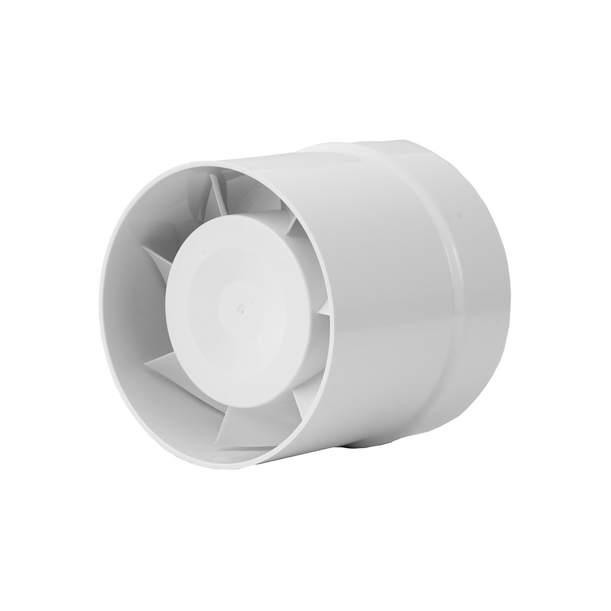 Badlüfter Ventilator Wandlüfter Leise Weiß WC 100mm, Abluft Für Wand Oder Decken