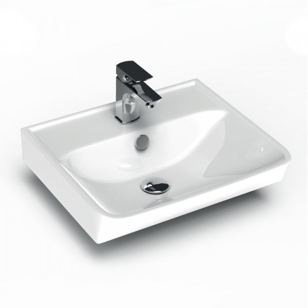 Handwaschbecken 45cm weiß KB-19045