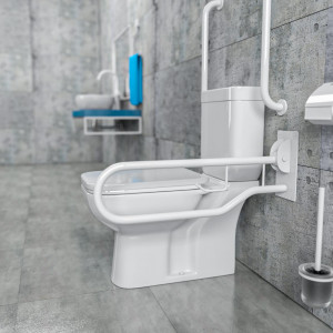 Stand-WC Kombination Erhöht 51cm KB2040H