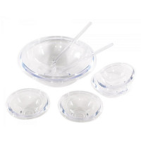 5er Set Salatschüssel aus Kunststoff