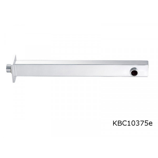 375mm Brausearm für Duschbrausen Wandmontage Eckig