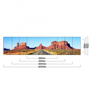 Küchenrückwand aus Aluverbund 3mm  - Highway - 9501