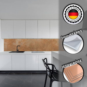Küchenrückwand aus Aluverbund 3mm  - Betonwand...