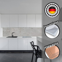 Küchenrückwand aus Aluverbund 3mm  - Beton Grob - 0936