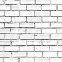Küchenrückwand Spritzschutz Fliesenspiegel Küche Wandschutz Aluverbund Backstein weiß - 4132 DINA4 Muster glänzend