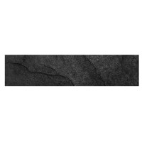 Küchenrückwand Spritzschutz Fliesenspiegel Küche Wandschutz Aluverbund Schiefer schwarz - 4678 DINA4 Muster matt