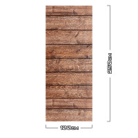 Duschrückwand Aluverbund Holzdielen - 7938 100x250cm matt