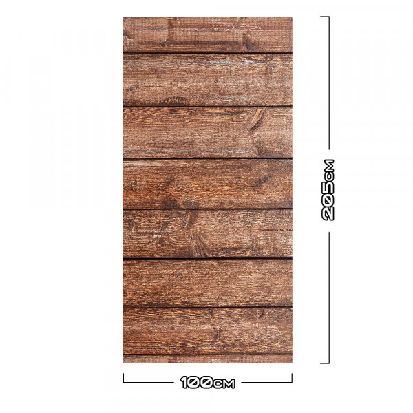 Duschrückwand Aluverbund Holzdielen - 7938 100x205cm matt