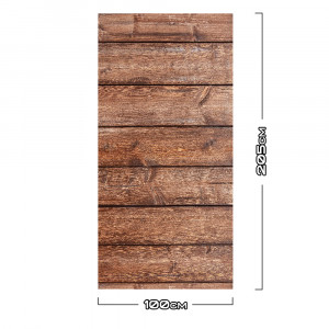 Duschrückwand Aluverbund Holzdielen - 7938 100x205cm...