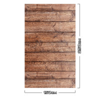 Duschrückwand Aluverbund Holzdielen - 7938 150x250cm matt