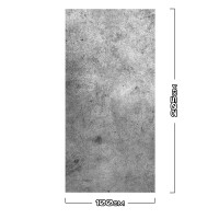 Duschrückwand Aluverbund Betonwand - 216 100x205cm matt