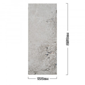 Duschrückwand Aluverbund Beton Grob - 0936 100x250cm...