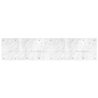 Küchenrückwand Spritzschutz Fliesenspiegel Küche Wandschutz Aluverbund Beton Punkte - 5840 DINA4 Muster matt