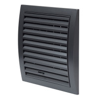 Kunstoff Lüftungsgitter Quadratisch 190x190mm Anthrazit