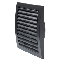 Kunstoff Lüftungsgitter Quadratisch 190x190mm Anthrazit