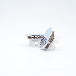 2x Universal Überlaufclip Ø 35mm Chrome